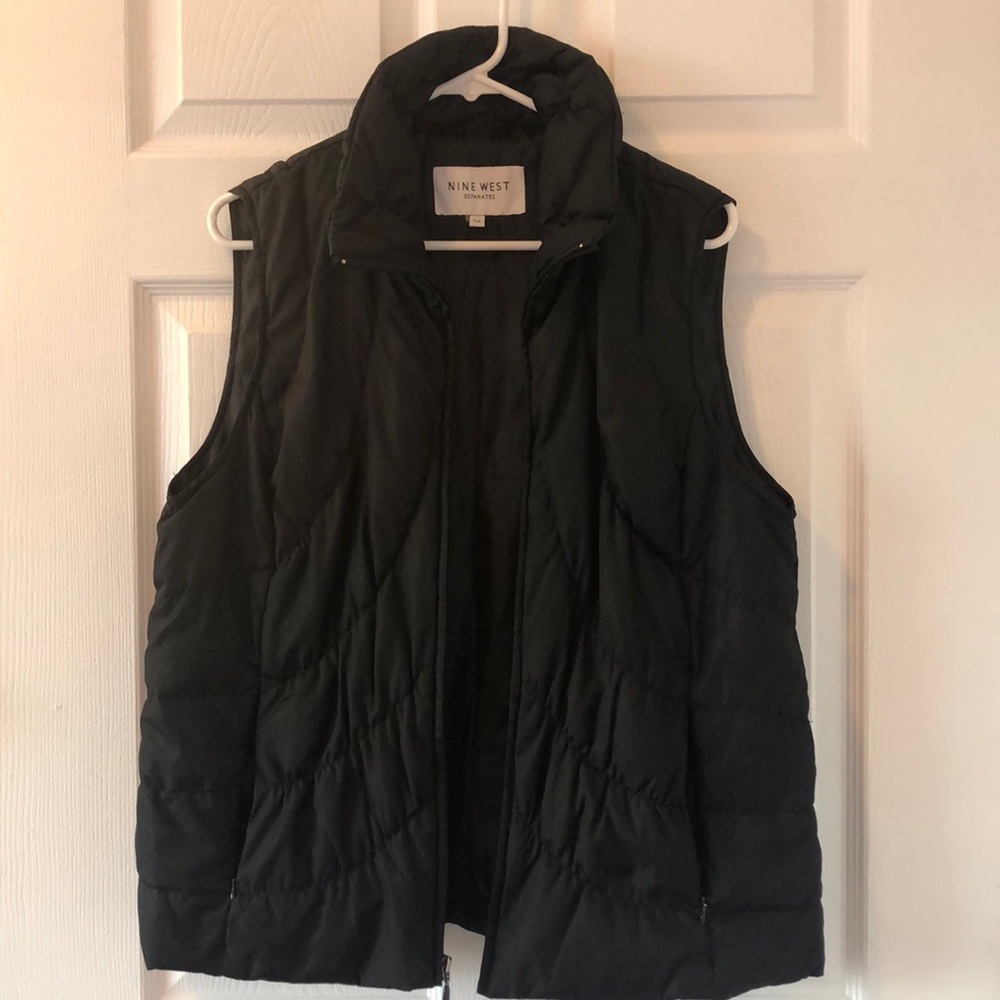 Black Winter Vest